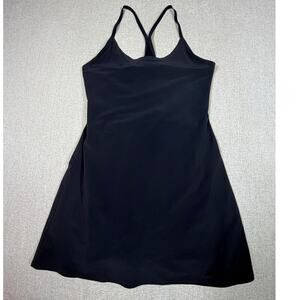 Outdoor Voices Women Medium Black Racerback Performance Athletic Sports Dress